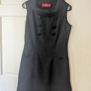Elegant Black Sleeveless Dress